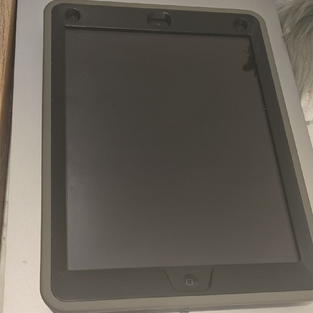 Apple Black Tablet with Protective Case